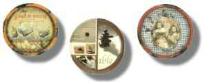 Plateaux ronds